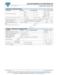 VS-62CTQ030-N3 Datasheet Page 2