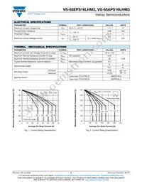 VS-65EPS16LHM3 Datasheet Page 2
