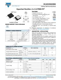 VS-6CVH02HM3/I Datasheet Cover