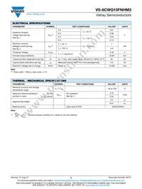 VS-6CWQ10FNHM3 Datasheet Page 2