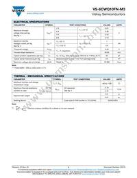 VS-6CWQ10FNTRR-M3 Datasheet Page 2