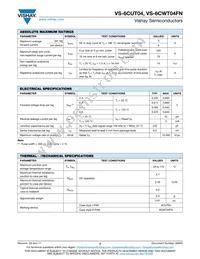 VS-6CWT04FN Datasheet Page 2