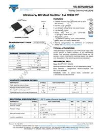VS-6EVL06HM3/I Datasheet Cover