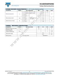 VS-6EWH06FNHM3 Datasheet Page 2