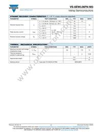 VS-6EWL06FNTRR-M3 Datasheet Page 2