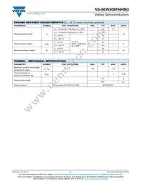 VS-6EWX06FNHM3 Datasheet Page 2