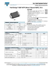 VS-70MT060WHTAPBF Datasheet Cover