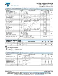 VS-70MT060WHTAPBF Datasheet Page 2