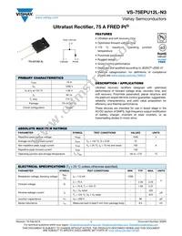 VS-75EPU12L-N3 Datasheet Cover