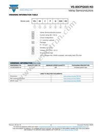 VS-80CPQ020-N3 Datasheet Page 5
