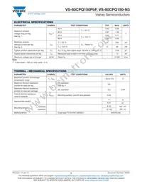 VS-80CPQ150PBF Datasheet Page 2