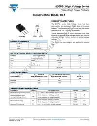 VS-80EPS08PBF Datasheet Cover