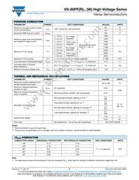 VS-80PFR160W Datasheet Page 2