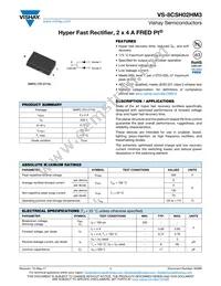 VS-8CSH02HM3/87A Datasheet Cover