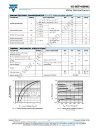 VS-8ETH06HN3 Datasheet Page 2