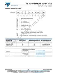 VS-8ETH06STRRHM3 Datasheet Page 5