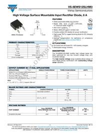 VS-8EWS12SLHM3 Datasheet Cover