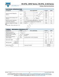 VS-8TQ100GSPBF Datasheet Page 2