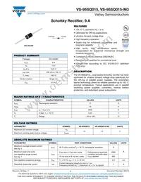 VS-95SQ015TR Datasheet Cover