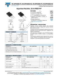 VS-APH3006-F3 Datasheet Cover