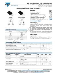 VS-APU3006HN3 Datasheet Cover