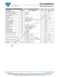 VS-CPV364M4FPBF Datasheet Page 3