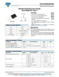 VS-E4PU6006LHN3 Datasheet Cover