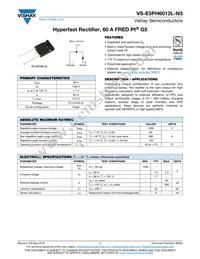 VS-E5PH6012L-N3 Datasheet Cover