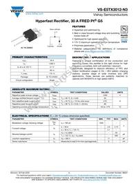 VS-E5TX3012-N3 Datasheet Cover