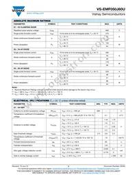 VS-EMF050J60U Datasheet Page 2