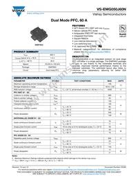 VS-EMG050J60N Datasheet Cover