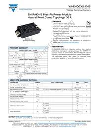 VS-ENQ030L120S Datasheet Cover