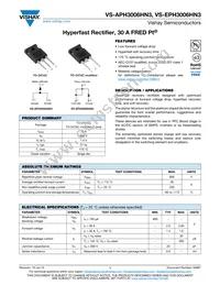 VS-EPH3006HN3 Datasheet Cover