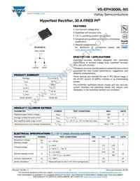 VS-EPH3006L-N3 Datasheet Cover