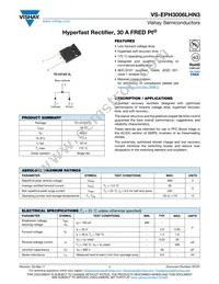 VS-EPH3006LHN3 Datasheet Cover