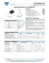 VS-EPH3007L-N3 Datasheet Cover