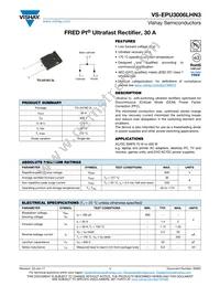 VS-EPU3006LHN3 Datasheet Cover