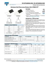 VS-EPU6006LHN3 Datasheet Cover