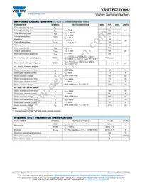 VS-ETF075Y60U Datasheet Page 4