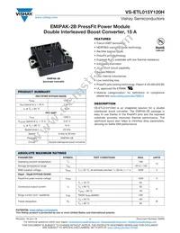 VS-ETL015Y120H Datasheet Cover