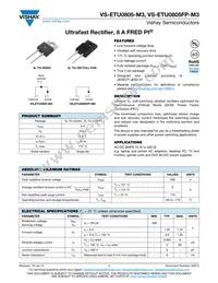 VS-ETU0805FP-M3 Cover