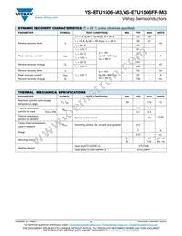 VS-ETU1506-M3 Datasheet Page 2