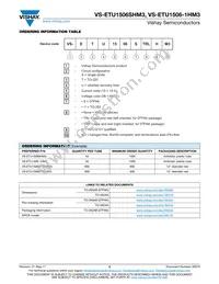 VS-ETU1506STRRHM3 Datasheet Page 5
