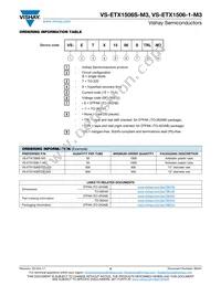 VS-ETX1506STRR-M3 Datasheet Page 5
