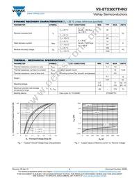 VS-ETX3007THN3 Datasheet Page 2