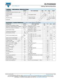 VS-FC220SA20 Datasheet Page 2