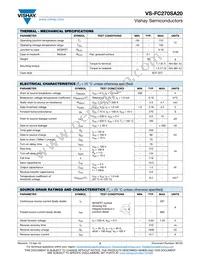 VS-FC270SA20 Datasheet Page 2