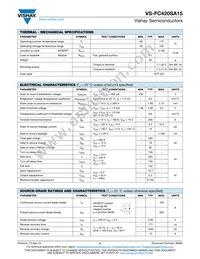 VS-FC420SA15 Datasheet Page 2
