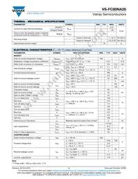 VS-FC80NA20 Datasheet Page 2