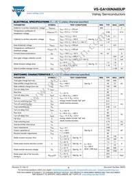 VS-GA100NA60UP Datasheet Page 2